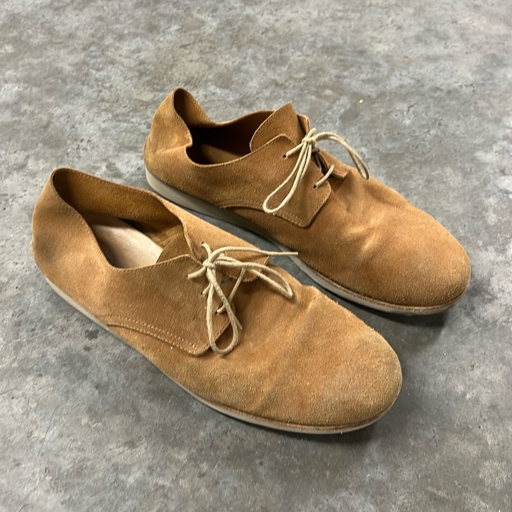 Nisolo Travel Derby Tan Size 11